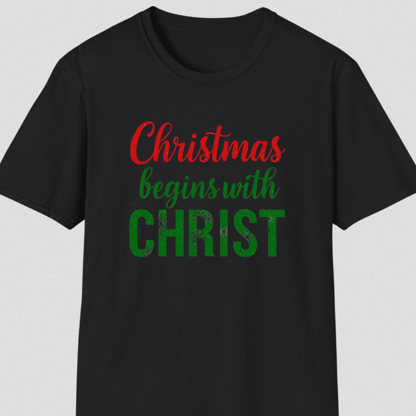 Christmas begins with Christ