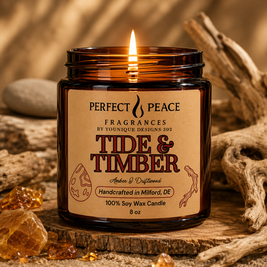 Tide & Timber - 8 oz Soy Wax Candle
