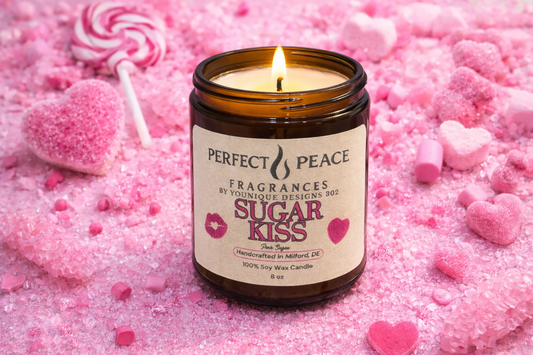 Sugar Kiss - 8 oz Soy Candle