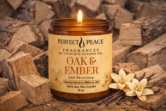 Oak & Ember - 8 oz Soy Candle