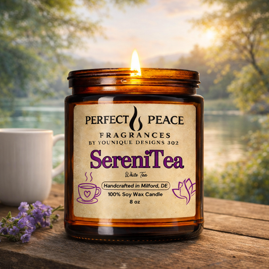 Sereni-Tea - 8 oz Soy Wax Candle