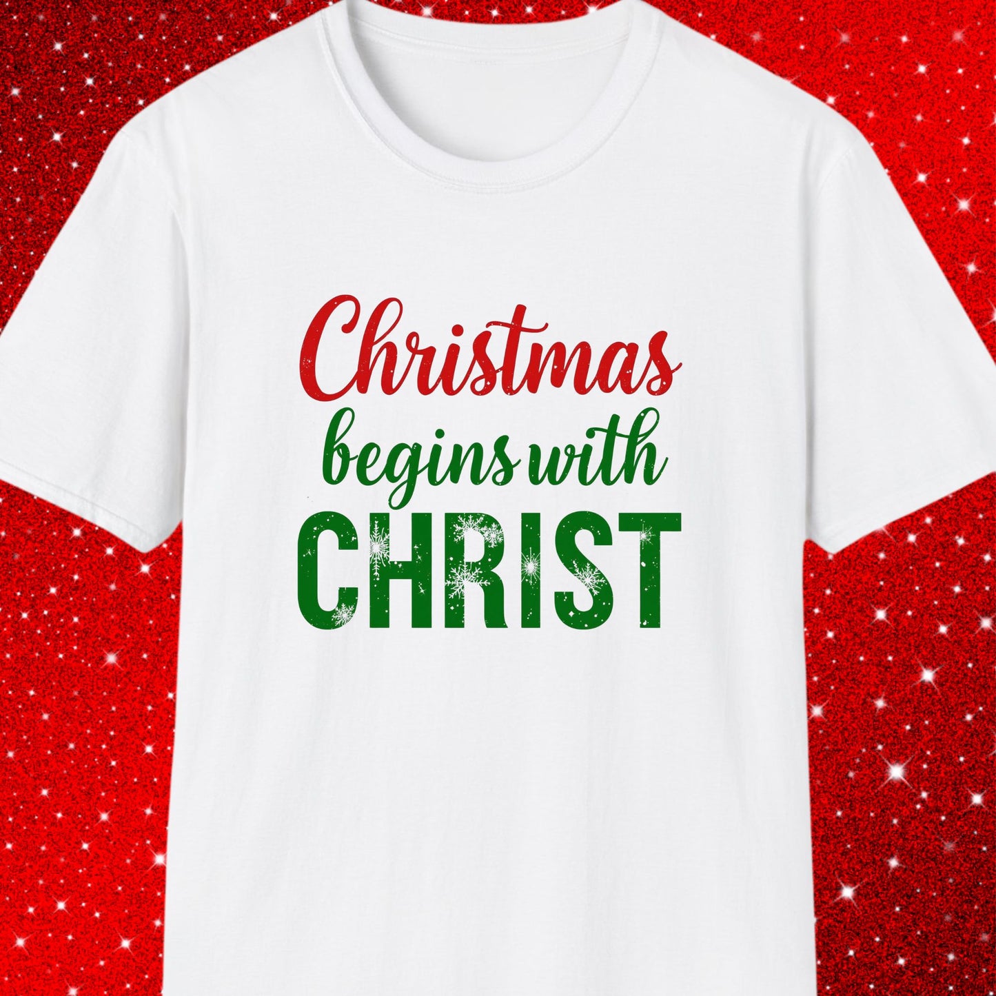 Christmas begins with Christ