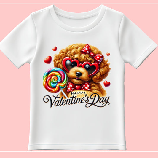 Happy's Valentine's Day Cute Puppy