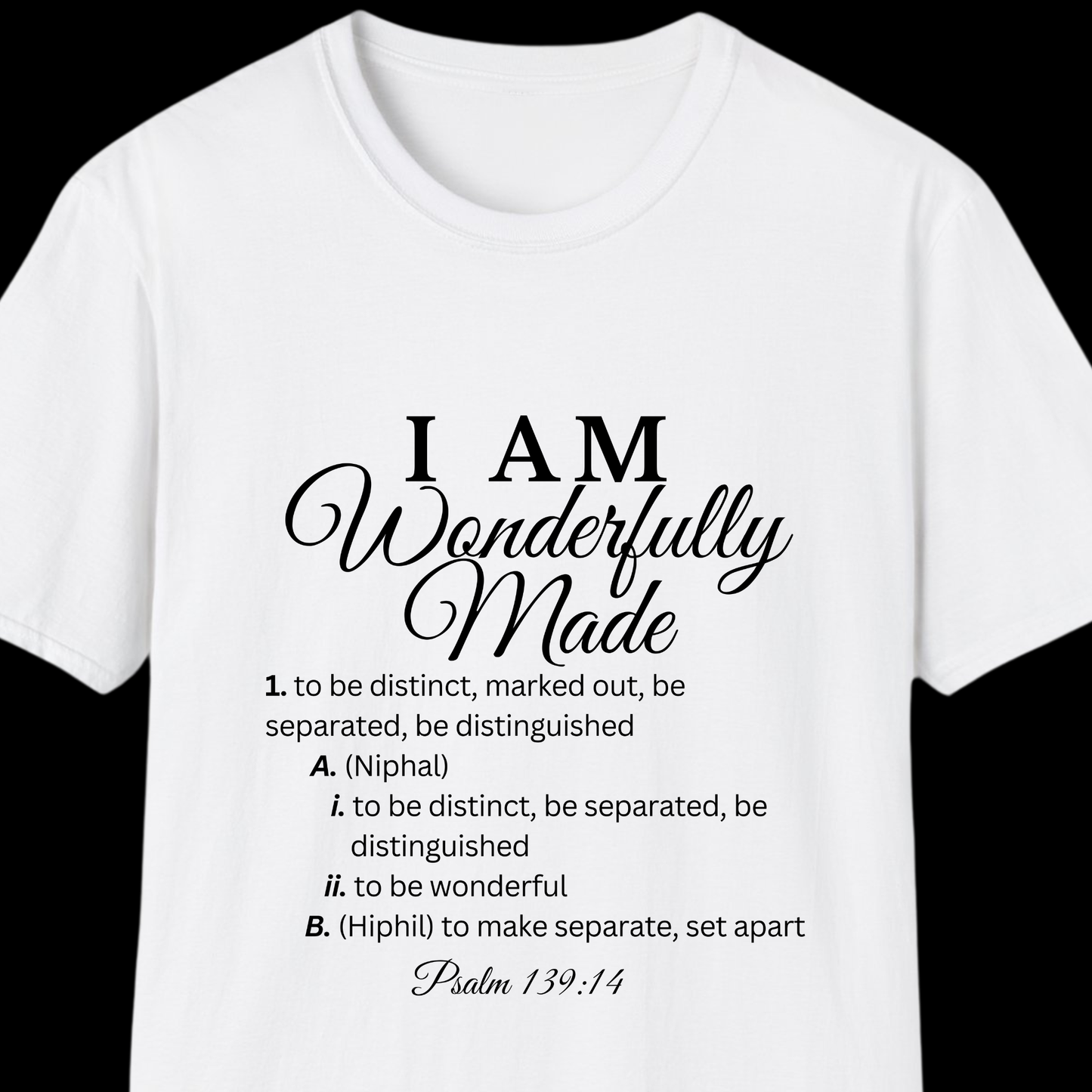 I Am Wonderfully Made